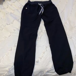 Figs “Venice” black scrub pants